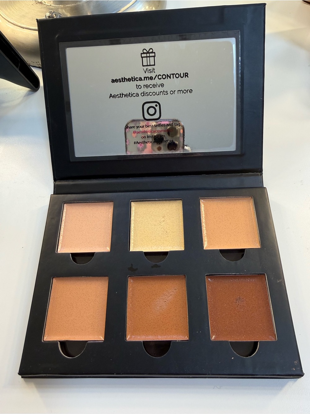 Aesthetica Bronzer & Contour Palette